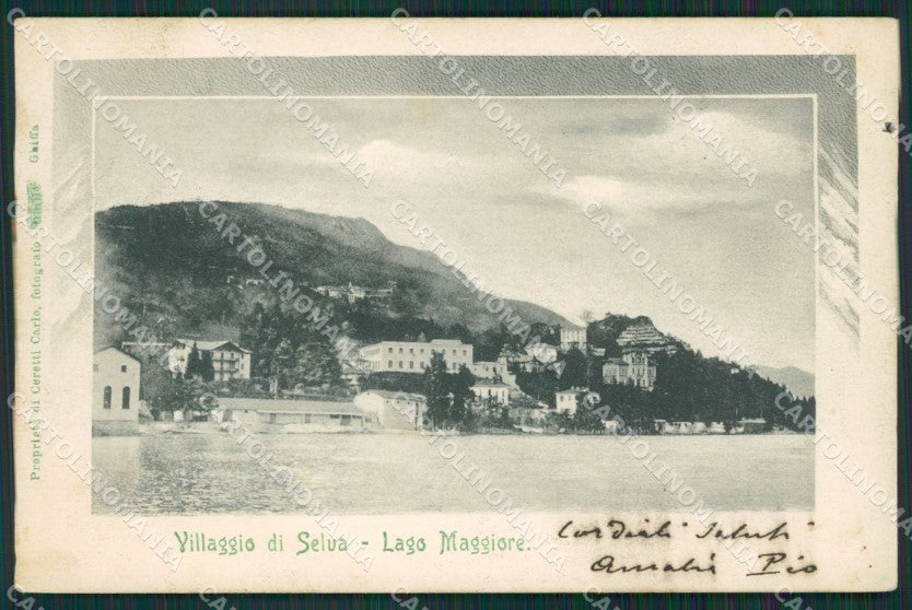 Verbania Lago Maggiore Villaggio di Selva cartolina KV5314 – fronte