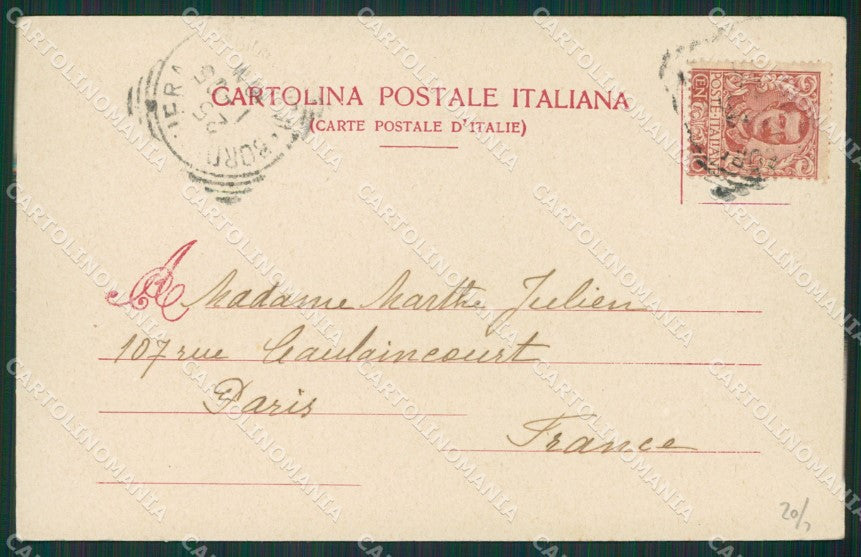 Imperia Bordighera cartolina KV5333 – retro