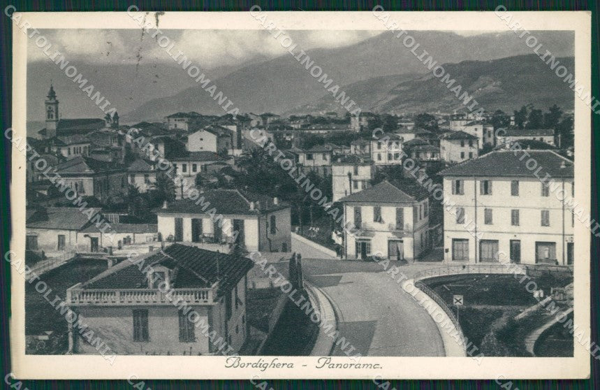 Imperia Bordighera cartolina KV5336 – fronte