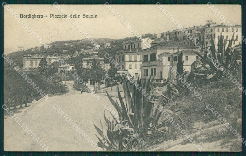 Imperia Bordighera cartolina KV5337 – fronte