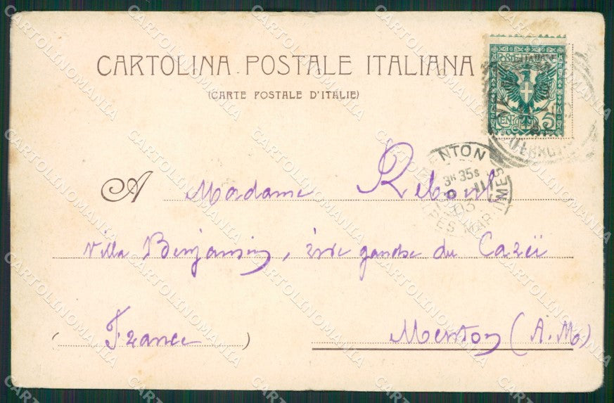 Imperia Ventimiglia cartolina KV5350 – retro