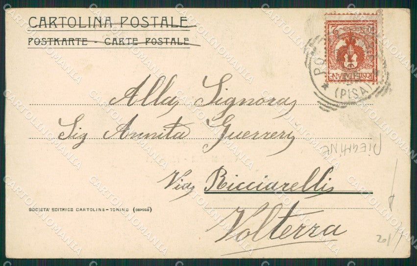 Imperia Pornassio Case di Nava PIEGHINE cartolina KV5351 – retro