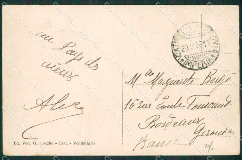 Imperia Ventimiglia cartolina KV5355 – retro