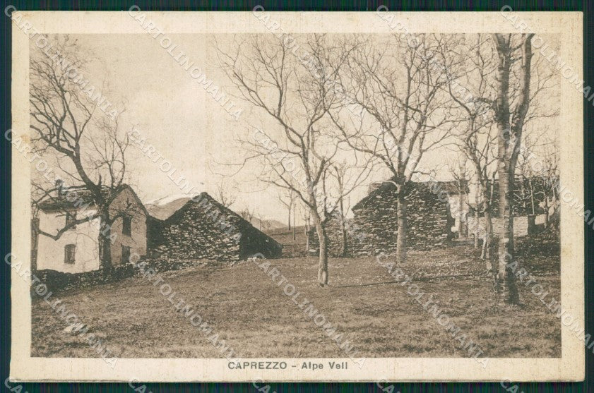 Verbania Caprezzo cartolina KV5363 – fronte