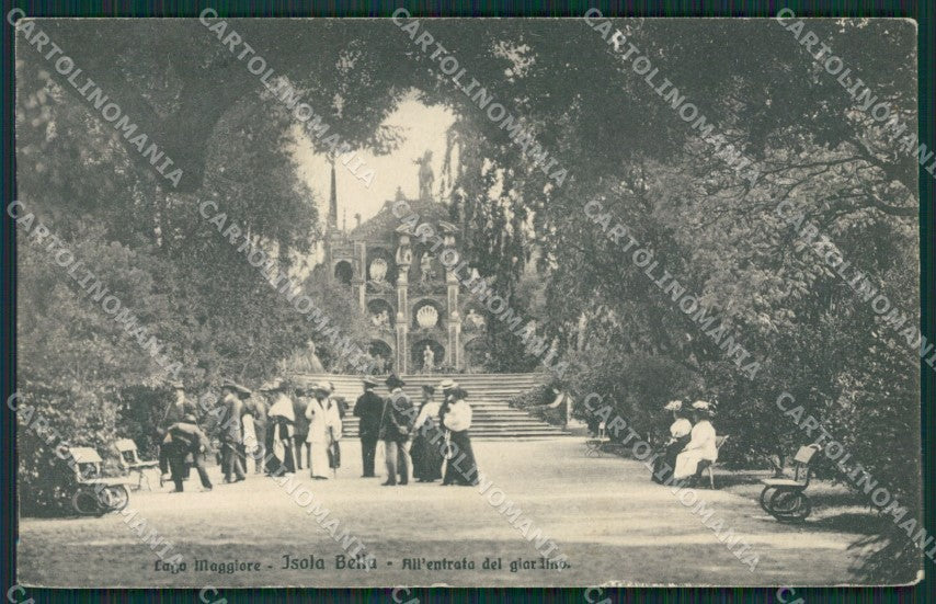 Verbania Stresa Isola Bella cartolina KV5370 – fronte