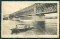 Novara Castelletto Ticino Ponte MACCHIE PIEGA cartolina KV5373 – fronte