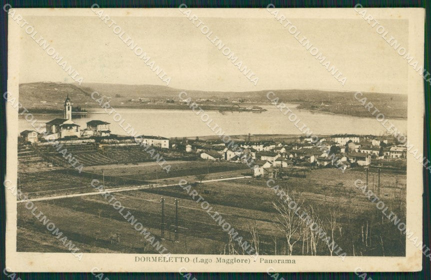 Verbania Dormelletto PIEGA cartolina KV5375 – fronte