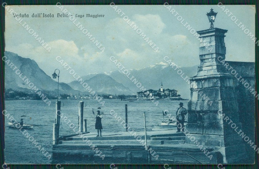 Verbania Stresa Isola Bella cartolina KV5382 – fronte