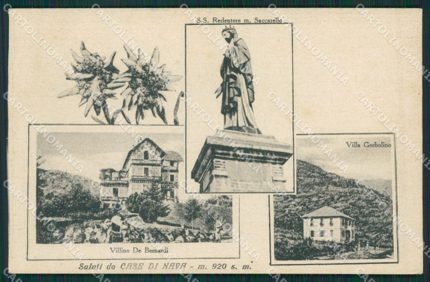 Imperia Pornassio Case di Nava Saluti da cartolina KV5387 – fronte