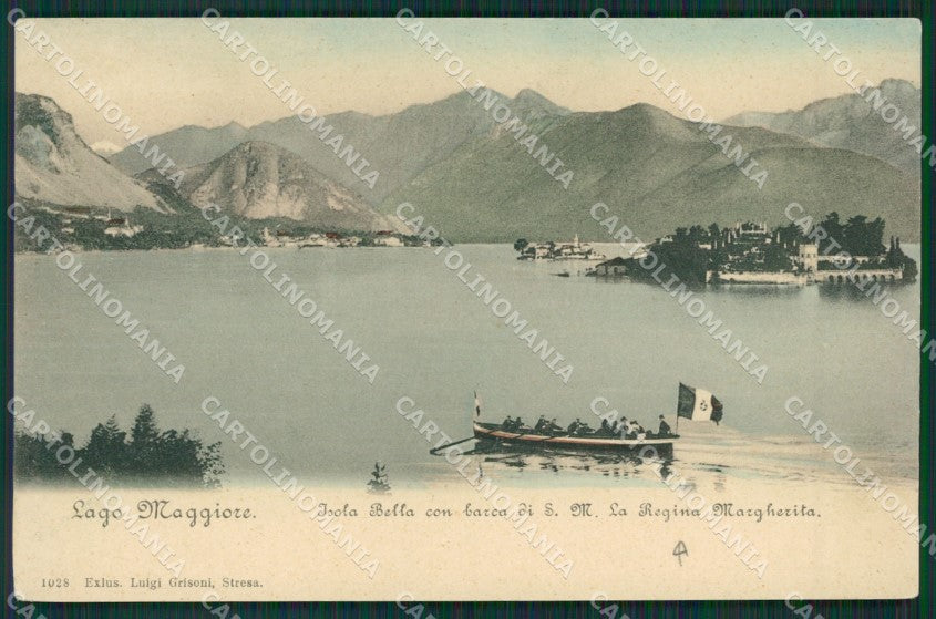 Verbania Stresa Isola Bella Savoia cartolina KV5391 – fronte