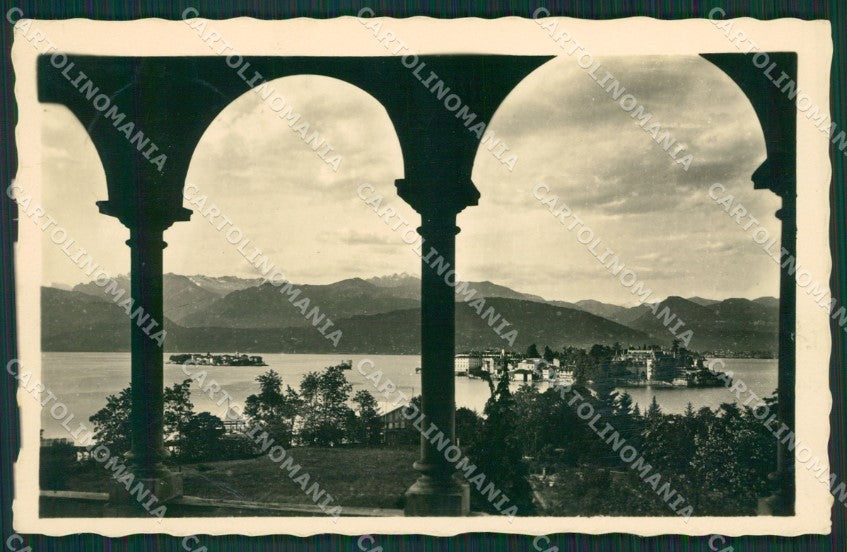 Verbania Stresa Carciano PIEGA Foto cartolina KV5398 – fronte