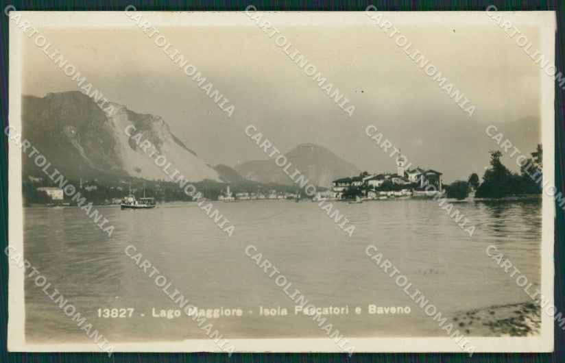 Verbania Stresa Isola Pescatori Baveno Foto cartolina KV5400 – fronte