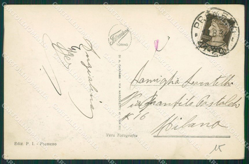 Verbania Premeno Pollino di Foto cartolina KV5404 – retro
