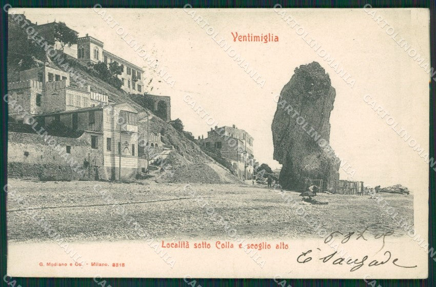 Imperia Ventimiglia cartolina KV5426 – fronte