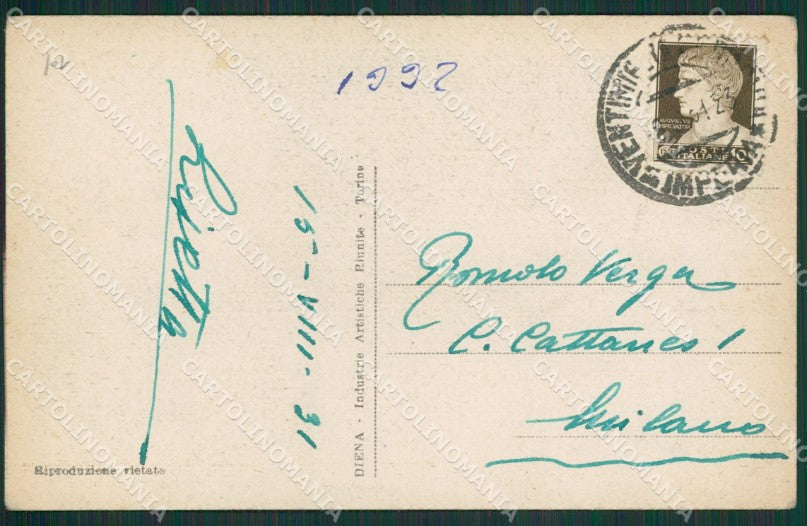 Imperia Ventimiglia cartolina KV5432 – retro