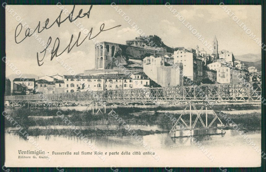 Imperia Ventimiglia cartolina KV5436 – fronte