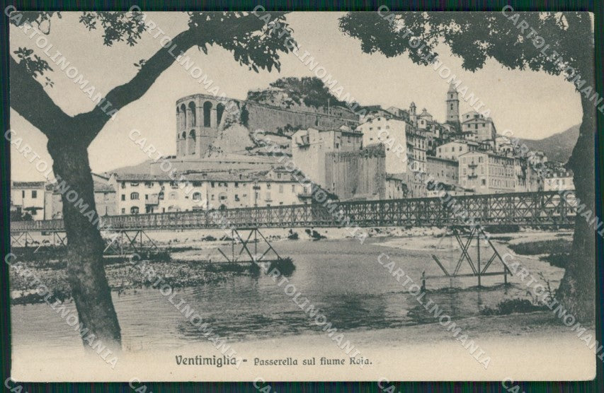 Imperia Ventimiglia PIEGA cartolina KV5438 – fronte