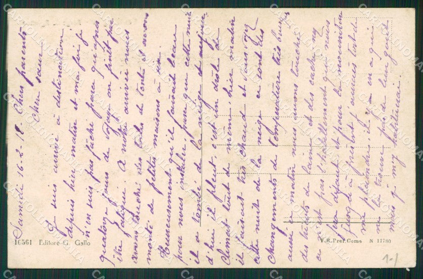 Imperia Ventimiglia Borgo Sant'Agostino cartolina KV5440 – retro