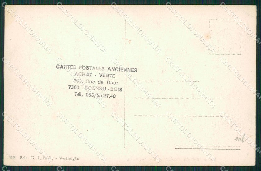 Imperia Ventimiglia cartolina KV5475 – retro