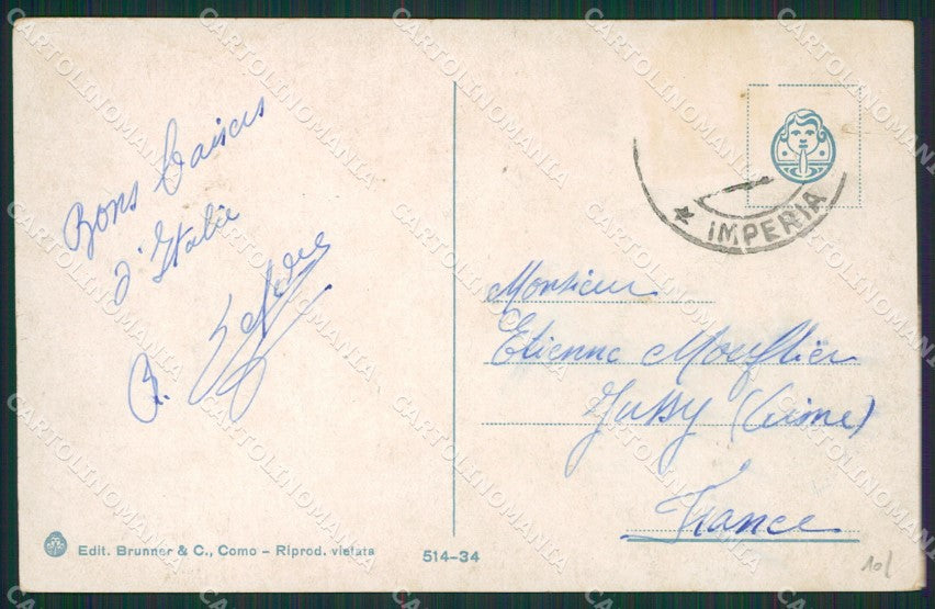 Imperia Ventimiglia cartolina KV5509 – retro