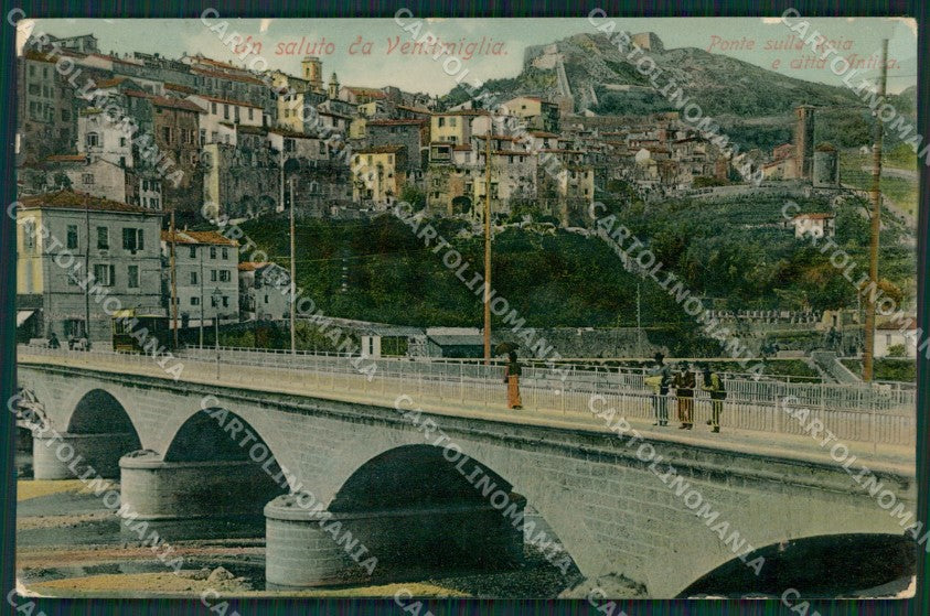 Imperia Ventimiglia ABRASA Foto cartolina KV5514 – fronte