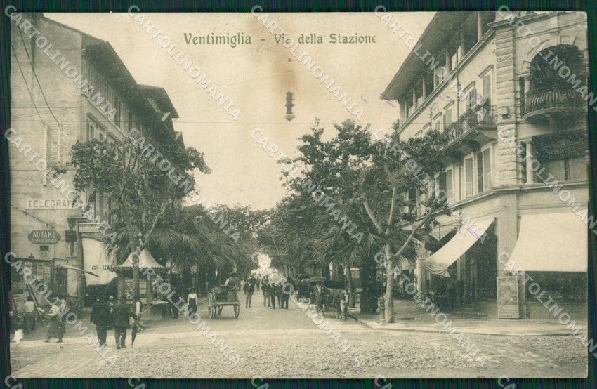 Imperia Ventimiglia SCOLLATA cartolina KV5523 – fronte