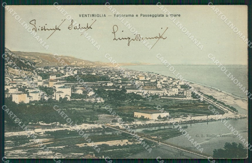 Imperia Ventimiglia cartolina KV5532 – fronte