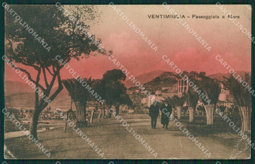 Imperia Ventimiglia PIEGHE cartolina KV5535 – fronte