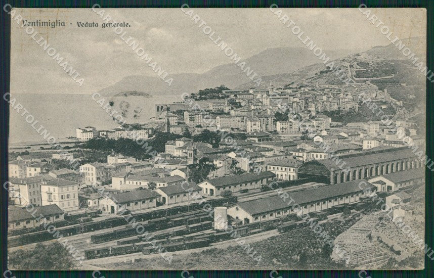 Imperia Ventimiglia Treni cartolina KV5539 – fronte