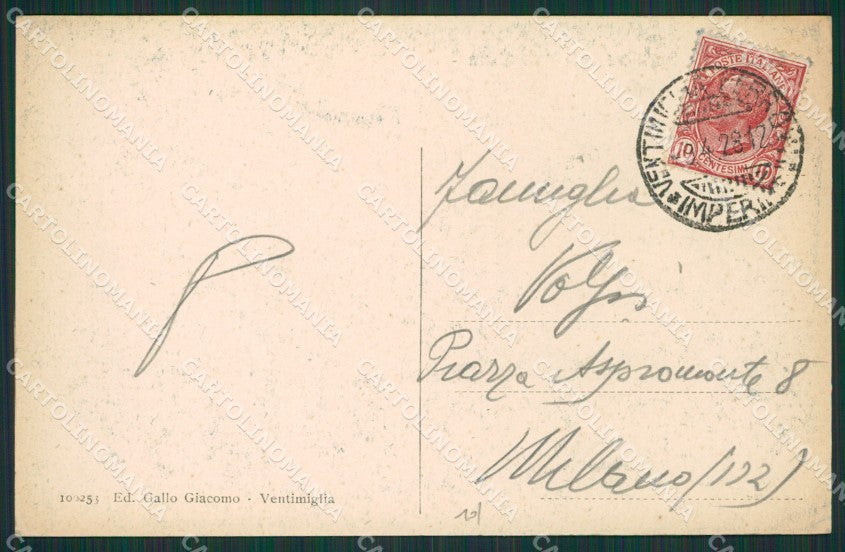Imperia Ventimiglia cartolina KV5546 – retro