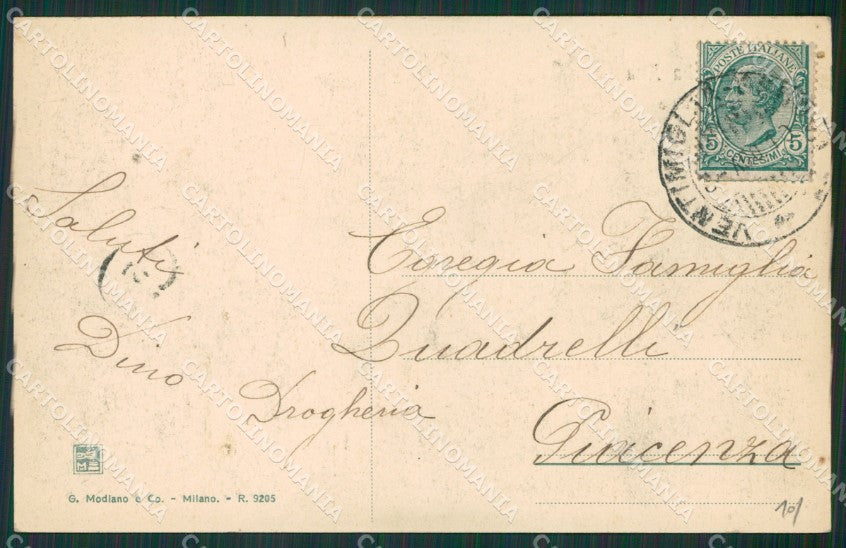 Imperia Ventimiglia cartolina KV5555 – retro