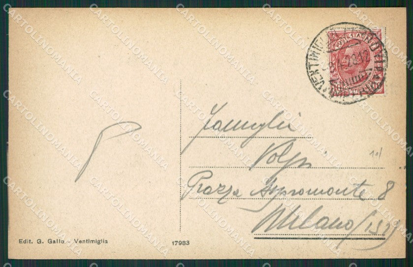 Imperia Ventimiglia cartolina KV5556 – retro