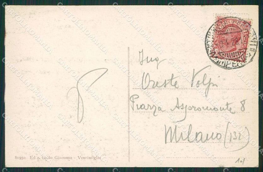 Imperia Ventimiglia cartolina KV5558 – retro