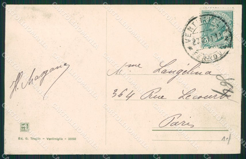 Imperia Ventimiglia cartolina KV5562 – retro