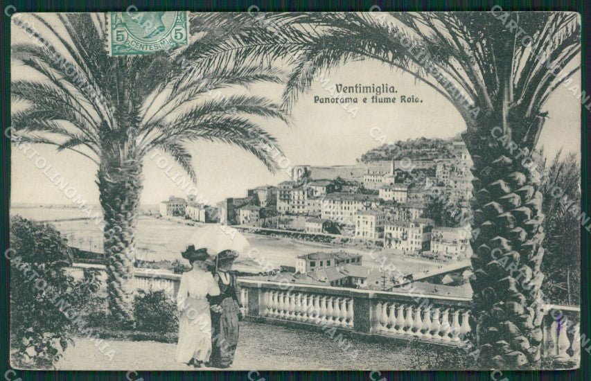 Imperia Ventimiglia PIEGHINA cartolina KV5567 – fronte