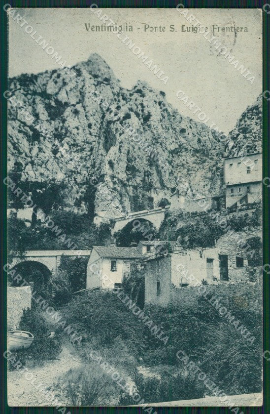 Imperia Ventimiglia Ponte San Luigi Frontiera cartolina KV5586 – fronte