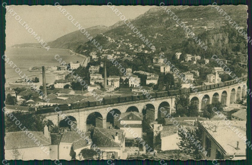 Trieste Barcola Treno cartolina KV5593 – fronte