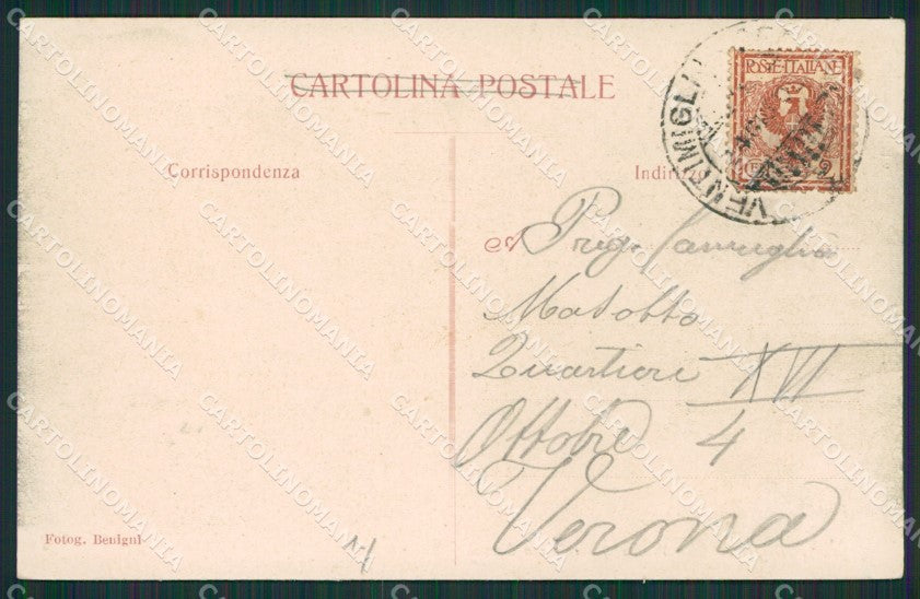 Imperia Ventimiglia Stazione Treni cartolina KV5595 – retro