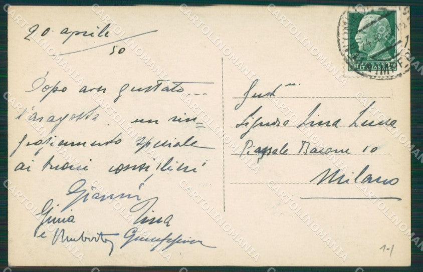 Imperia Ventimiglia Grimaldi Frontiera Foto cartolina KV5597 – retro