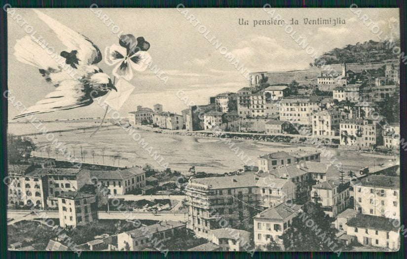 Imperia Ventimiglia ABRASA cartolina KV5607 – fronte