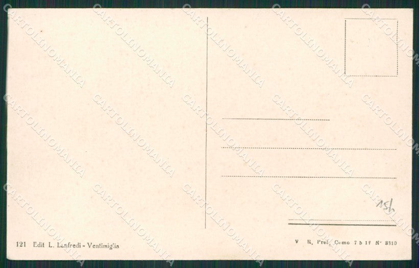 Imperia Ventimiglia ABRASA cartolina KV5607 – retro