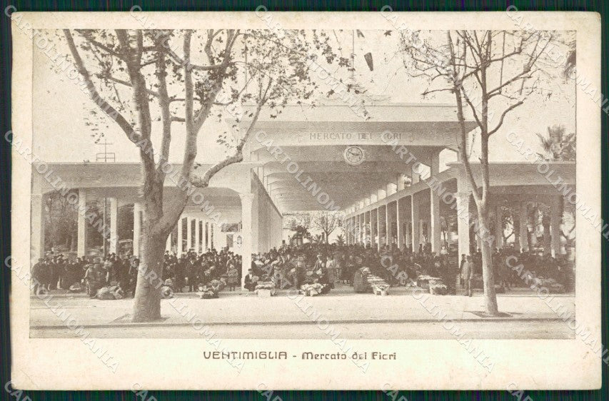 Imperia Ventimiglia Mercato dei Fiori cartolina KV5609 – fronte