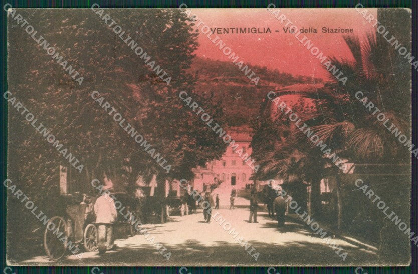 Imperia Ventimiglia PIEGA cartolina KV5614 – fronte