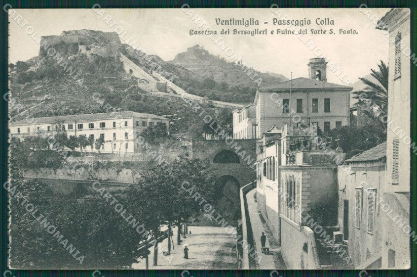 Imperia Ventimiglia Caserma Bersaglieri cartolina KV5620 – fronte