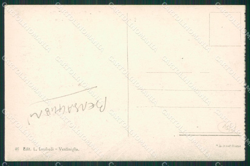 Imperia Ventimiglia Caserma Bersaglieri cartolina KV5620 – retro