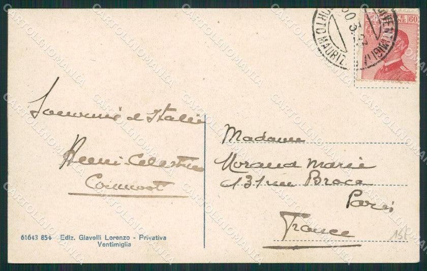 Imperia Ventimiglia cartolina KV5623 – retro
