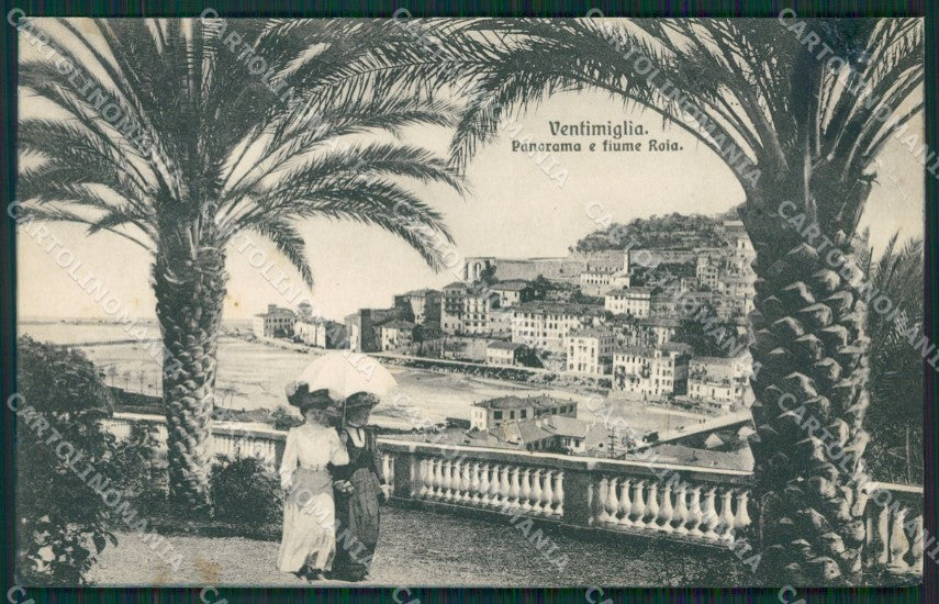 Imperia Ventimiglia PIEGHE ABRASA cartolina KV5636 – fronte