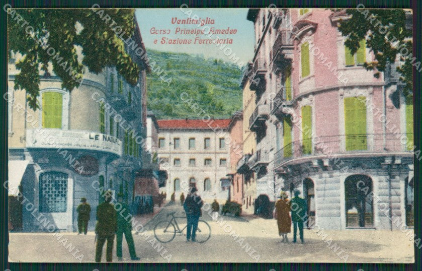 Imperia Ventimiglia Stazione cartolina KV5643 – fronte