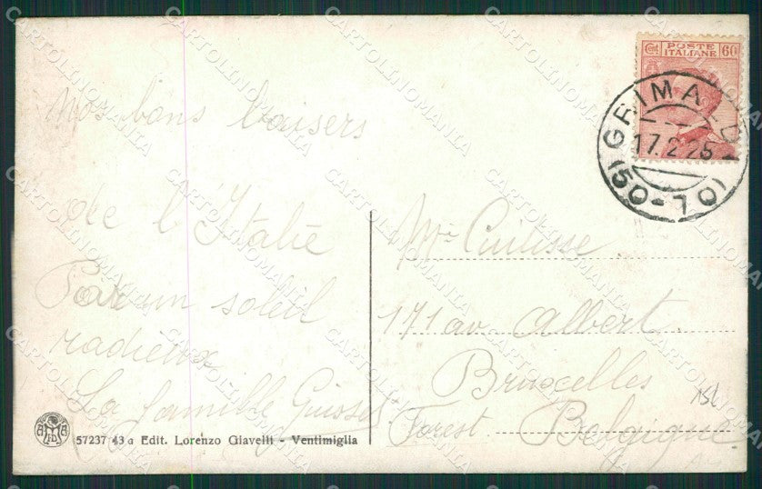 Imperia Ventimiglia Stazione cartolina KV5643 – retro
