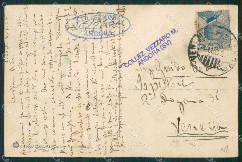 Imperia Ventimiglia cartolina KV5663 – retro